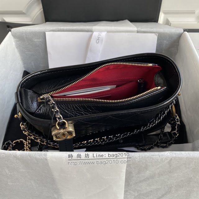 Chanel女包 香奈兒專櫃最新款Gabrielle小號流浪包 Chanel爆款字母肩帶流浪包  djc4108